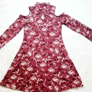 🏷Heart Open Shoulder Dress